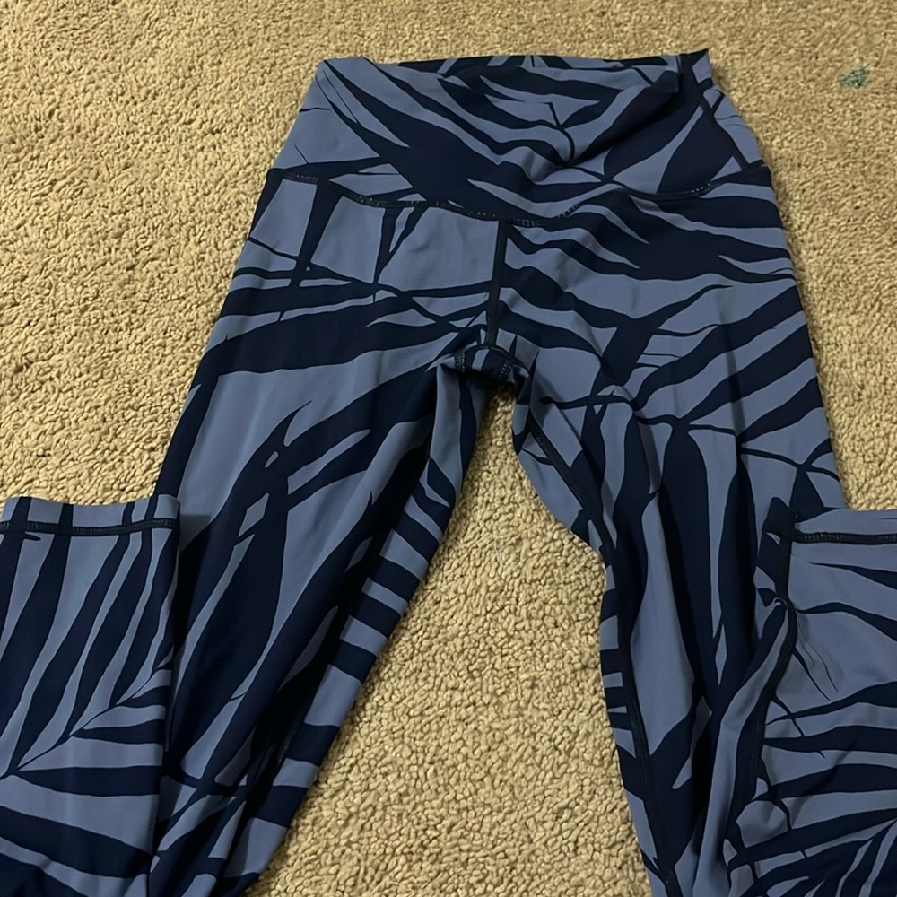 Blue aerie leggings